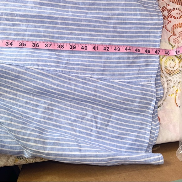 Polo by Ralph Lauren Blue Striped Long Sleeve Dress - Picture 15 of 16